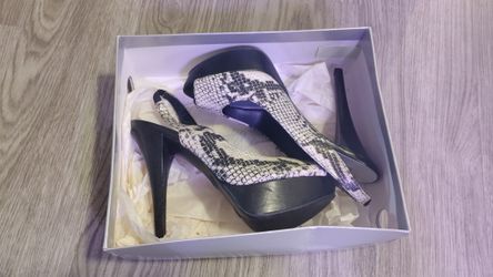 City Streets Selena Snake Heels