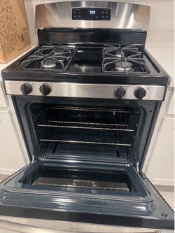 Stove and fridge