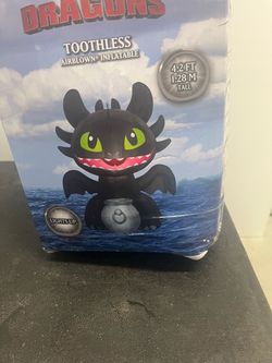 DreamWorks Dragons Toothless Airblown Inflatable 4.2 FT