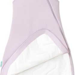 PurComfy Supersoft Sleep Sack 1.0 TOG, Premium Bamboo Viscose Baby Sleeping Bag 2-Way Zipper Sleep Sack Baby Wearable Blanket