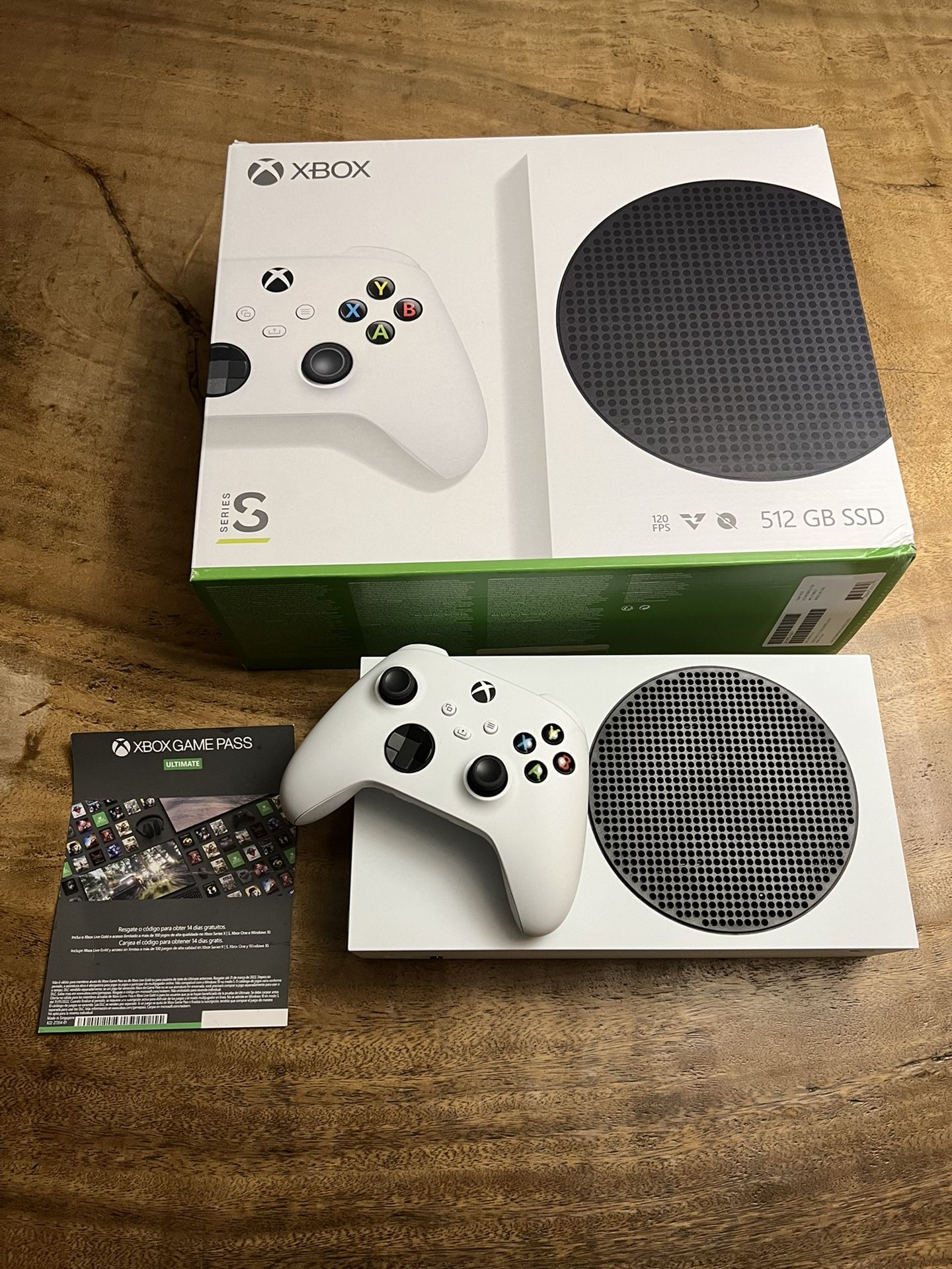 Xbox Series S Brand New With Box And 2 Weeks Code For Game Pass for Sale in  Seattle, WA - OfferUp