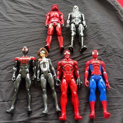 12 inch Spider-Man & friends toy action figures
