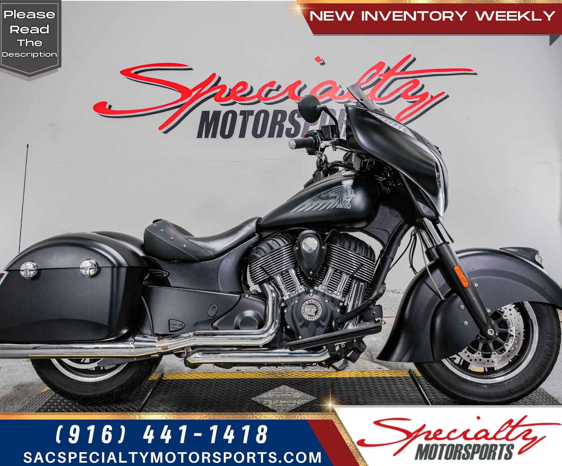 2017 Indian Chieftain Dark Horse