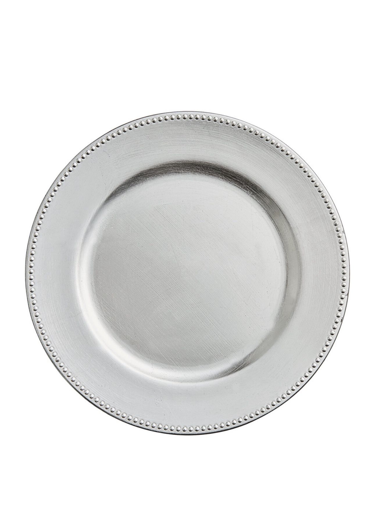 Silver Charger Plates