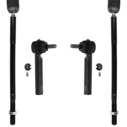 4pc Front Tire Rod And Front Strut And Coil 