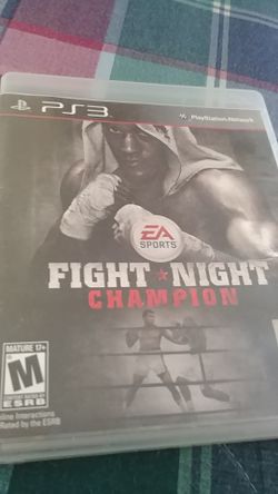 Ps3 fight night champon