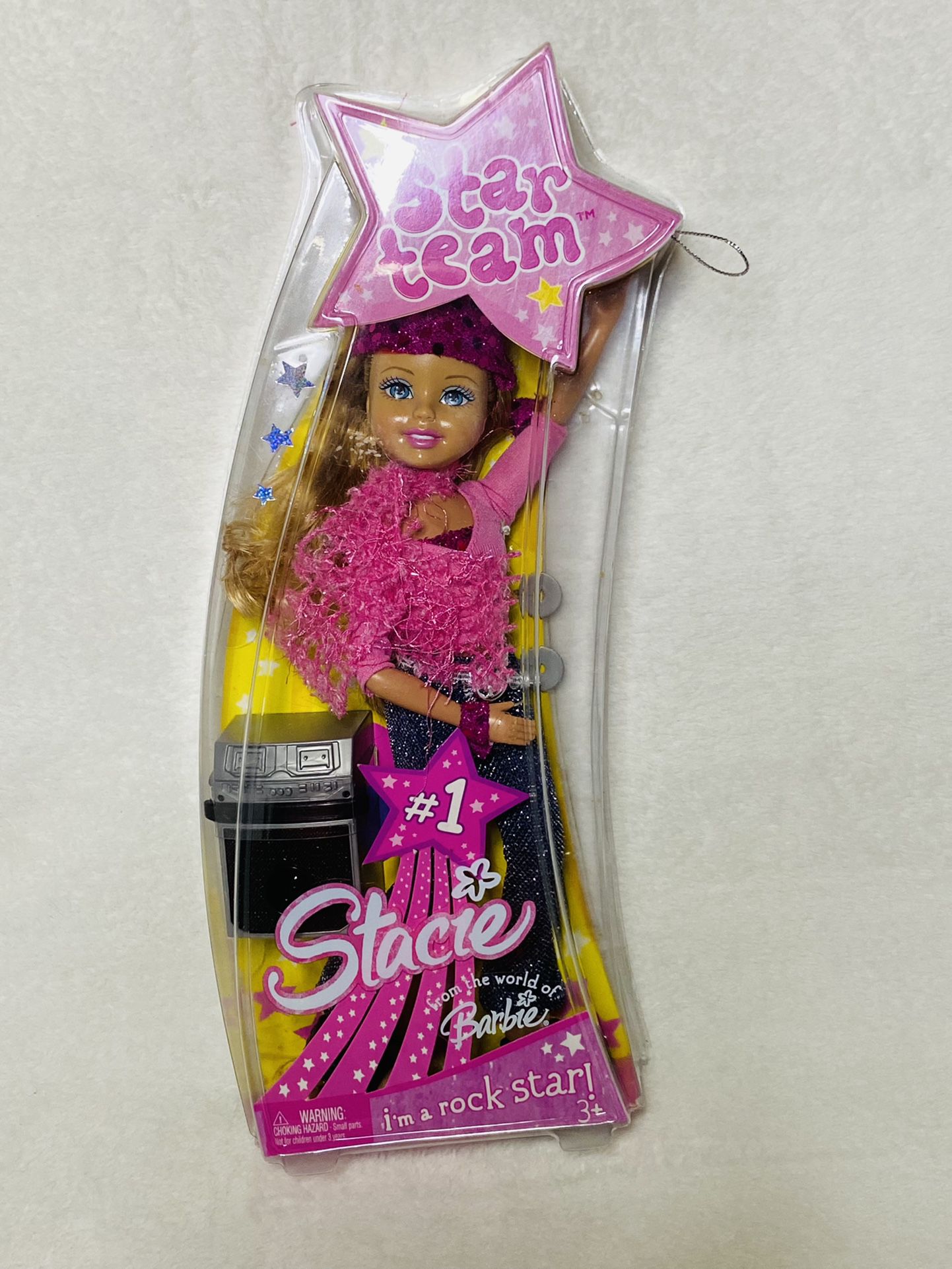 2005 Barbie Star Team Stacey Doll Rockstar Barbie Doll
