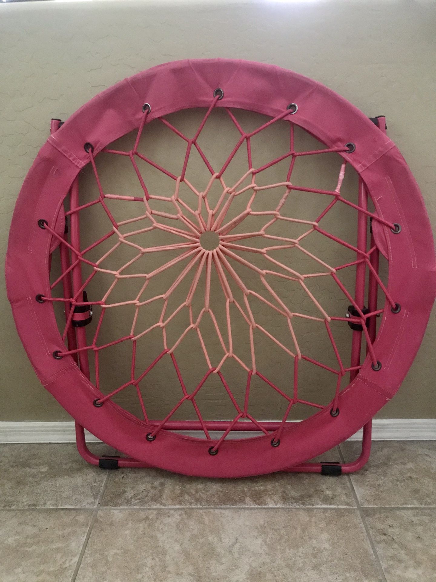 Pink 32” Bungee Chair
