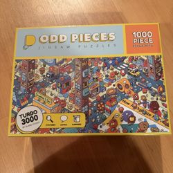 Odd Pieces Puzzles By 3 Land From Japan Turbo 3000