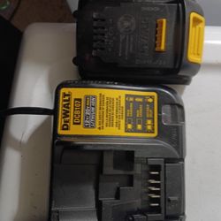 DeWalt Battery And Charger 20v 