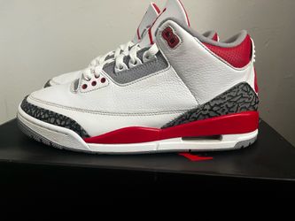 Jordan 3 fire red size 8.5
