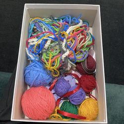 Box Of Yarn $5