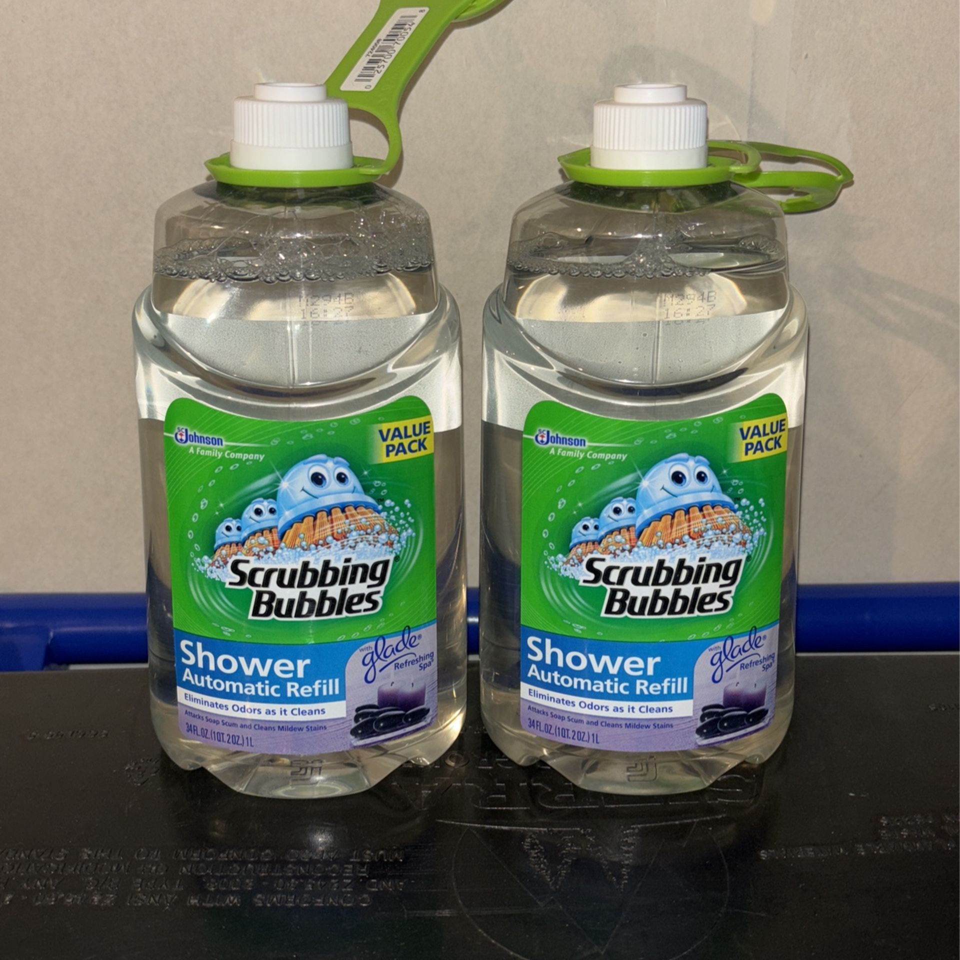 2 Scrubbing Buddies Shower Automatic Refill