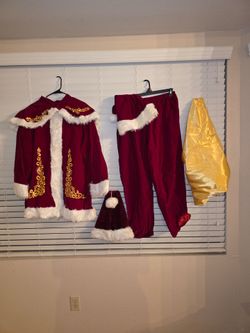 Read listing - Santa clause outfit/ costume Christmas
