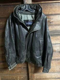 Vintage Nautica Leather Jacket