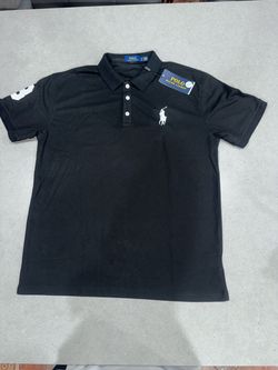 Polo Ralph Lauren Black Big Pony Polo Shirt