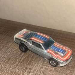 Vintage Hot Wheels 1974 Blackwall Ford Mustang Stocker Stars & Stripes