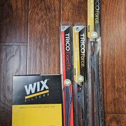 WIX Cabin Air Filter And TRICO Wiper Blades