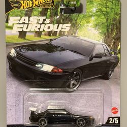 Hot Wheels Premium Fast And Furious Nissan Skyline GTR R32