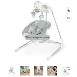 Ingenuity Inlighten Motorized Vibrating Baby Swing