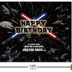 Star Wars Happy Birthday Banner