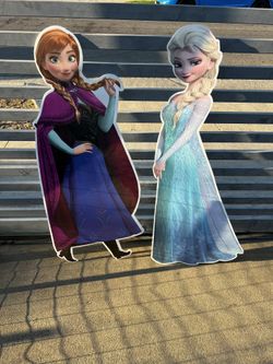 Anna And Elsa Frozen Props 