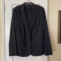 Lane Bryant Lined, Dark Gray Women’s Blazer