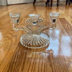 Glass Candelabra