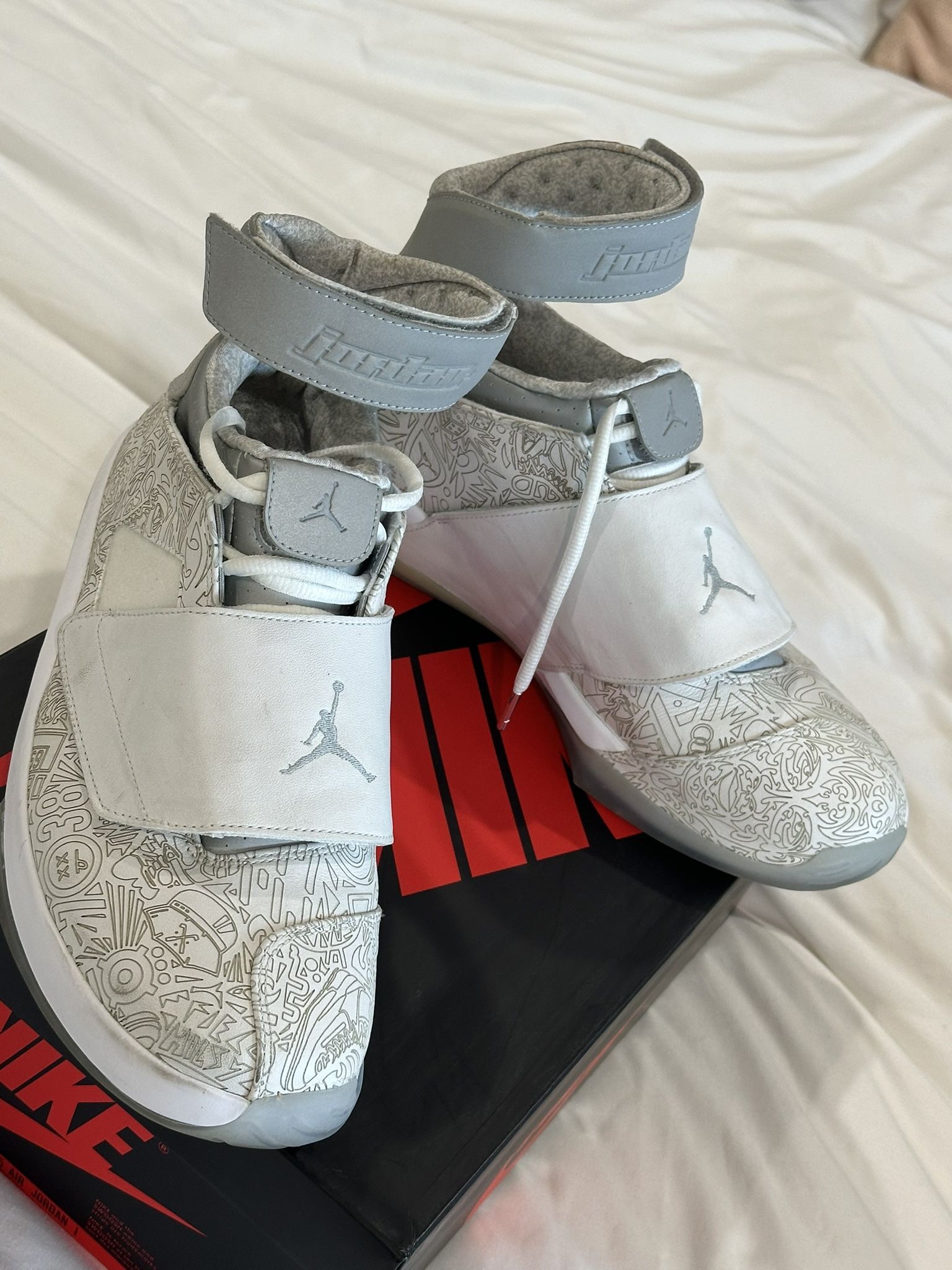 Jordan 20 Retro 30th Anniversary Laser  Size: US M 10.  Used Like New Worn Once
