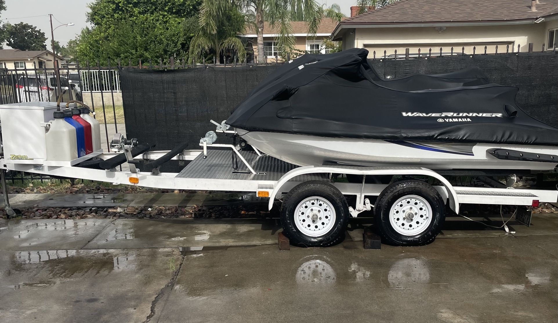 Zieman 3 Place Jet Ski Trailer