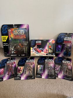 Star Wars Shadows of the Empire action figure collection NEW