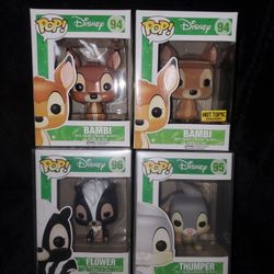 Disney Bambi Funko Pop Bundle