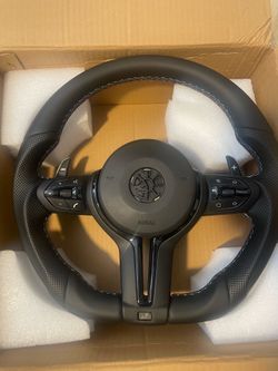 BMW steering wheel