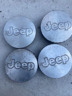 Jeep 02-07 center rim caps