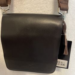 Armani exchange Crossbody Brown Leather Purse