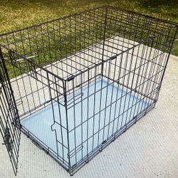30 Inch Dog Crate Folding Steel