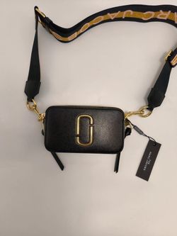 Brand new black and gold crossbody bag