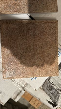 Noce Travertine 6x6 Filled Honed Straight Edge Tile