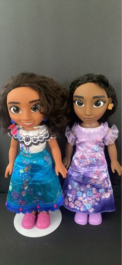 Disney Encanto Jakks Pacific 13" Dolls Mirabel And Isabela Toy Dolls
