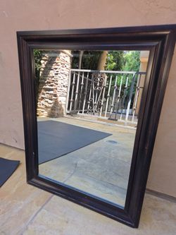 Black Square Mirror $10