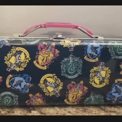 Harry Potter Tool Tin 8x3 Metal Box with Handle Pencil Case School Supplies New