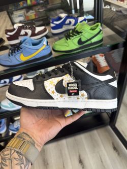 Nike SB Dunk Low Supreme Stars Black