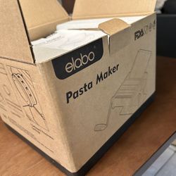 elabo Pasta Maker Machine - Stainless Steel Roller and Cutter- 7 Adjustable Thickness
