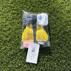 Back To School Crochet Hair Bow