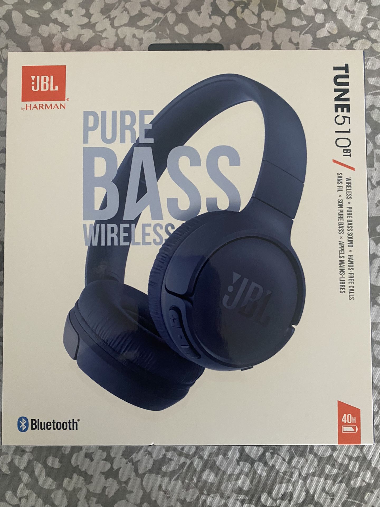 Jbl 510bt Wireless Headphones Blue