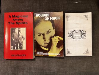 3-Pack Houdini Paperback Bundle  