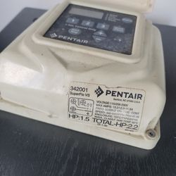 Pentair control panel model 342001 .
