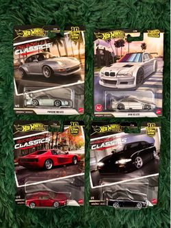 Hot Wheels Lot 4, Modern Classics & Boulevard