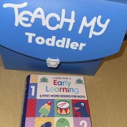 Teach My Toddler “ Folder Lot Includes Mini Books  Letters Numbers Posters And More 