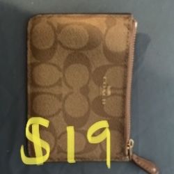 Coach Wristlet